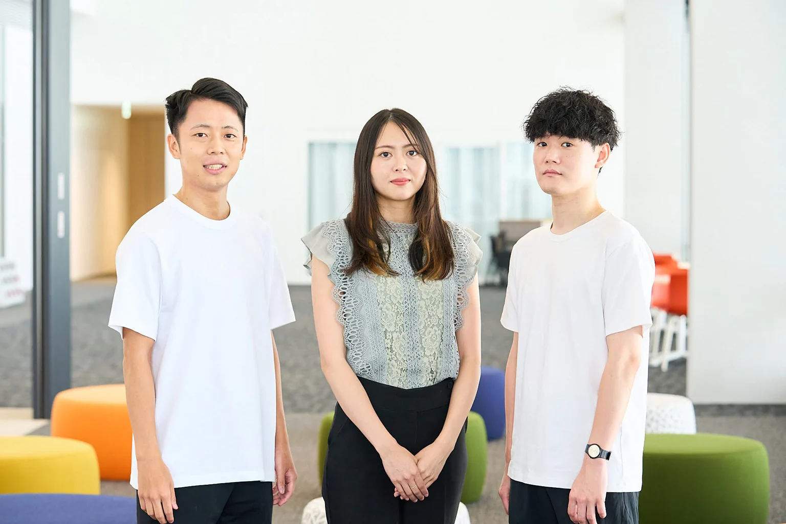 Members who planned the Halloween event